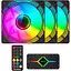 Кулер GameMax KF300 BK ARGB fan - миниатюра 1