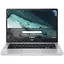 Acer Ноутбук Chromebook CB314-3H 14" FHD IPS, Intel C N4500, 8GB, F128GB, UMA, ChromeOS, серебристый - миниатюра 1