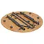 Стіл Bo-Camp Poundbury Round 90x90 cm Brown (1404656) - мініатюра 5