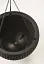 Уцінка. Горщик для рослин Keter Rattan hanging sphere з ланцюжком коричневий (7290106924567) - мініатюра 5
