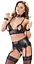 Комплект Cottelli Collection Bondage S черный - миниатюра 4