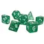 Набір кубиків Glitter 7 Dice Set - Green , 7 шт. (g7dglit01) - мініатюра 1