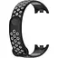 Ремешок DK CDK для Xiaomi Mi Smart Band 9 Silicone Sport Band Nike (015815) (black / grey) - миниатюра 1
