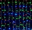 Гирлянда штора Водопад 720 led 3х3м (прозрачный провод, 15 нитей) Мультицвет - миниатюра 5