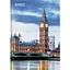 Книга записная Axent City London А4- 96 листов клетка (8425-5-A) - миниатюра 1