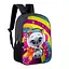 Рюкзак детский с котом 34х27 см, ранец городской с котиком для мальчика, девочки (00489) - миниатюра 1