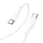 Кабель Hoco Type-C to Type-C Victory charging data cable X83, 1 м 60 Вт белый - миниатюра 1