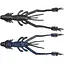 Силікон Reins Ring Shrimp 3 8 шт/уп. Чорний/Синій (1013-1552.08.89) - мініатюра 1