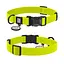 Ошейник для собак водостойкий Waudog Magnet с QR-паспортом магнитная пряжка-фастекс L Ш 25 мм Д 34-49 см лимонный - миниатюра 1