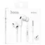 Наушники Hoco M101 Pro Crystal sound wire-controlled earphones с микрофоном 3.5 мм белые - миниатюра 2