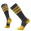 Шкарпетки чоловічі Smartwool Snowboard Targeted Cushion Stripe Extra Stretch OTC 46-49 Сірий-Жовтий - мініатюра 1