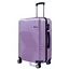 Валіза Велика (L) Полікарбонат На 4-х подвійних колесах 120Л POLO ПК013-L Лавандовий - мініатюра 1