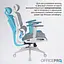 Офісне крісло OfficePro Skyline OC680-W-DG-DG (OC680-W-DG-DG) - мініатюра 11