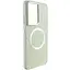 TPU чохол Bonbon Metal Style with MagSafe для Samsung Galaxy S22 Ultra Білий / White - мініатюра 1
