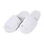 Тапочки велюровые Lotus - White открытый носок - миниатюра 1