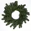 Литий штучний різдвяний вінок Lugi TD-VINGR Святковий 60 см зелений - мініатюра 3