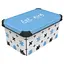 Коробка Qutu Style Box Little King 10 л 34.5х23х16 см белый с голубым (STYLE BOX с/к LITTLEKING 10л.) - миниатюра 1