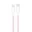 Дата кабель Borofone BX117 Source Type-C to Lightning 27W (1m) Pink - мініатюра 1