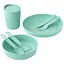 Набор посуды Sea To Summit Passage Dinnerware Sett 1P 7 предметов Aqua Sea Blue (1033-STS ACK037051-120219) - миниатюра 1
