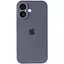 Чехол Epik Silicone Case Full Camera Protective AA для Apple iPhone 16, 6.1 Серый/Lavender Gray - миниатюра 2