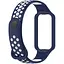 Ремешок DK для Xiaomi Amazfit Band 7 Silicone Sport Band Nike (blue / white) - миниатюра 2