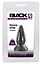 Анальна пробка Orion Black Velvets Heavy Plug Medium 8.9 см (чорний) - мініатюра 1