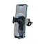 Автотримач для телефона HOCO CA103 vertical and horizontal air outlet gravity car holder Black Metal Gray - мініатюра 4
