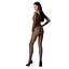 Бодистокинг с крупной сеткой Passion BS077 black One size - миниатюра 4