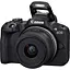 Бездзеркальний фотоапарат Canon EOS R50 Kit RF-S 18-45 mm f4.5-6.3 IS STM+RF-S 55-210 mm Black (5811C034) UA [87316] - мініатюра 3