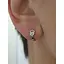 Серебряные серьги Vegas с фианитами. 20100Р - миниатюра 2