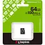 Карта памяти Kingston microSDXC Canvas Select Plus 64GB Class 10 UHS-1 А1 SDCS3/64GBSP [145138] - миниатюра 3