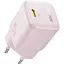 Сетевое зарядное устройство для Baseus PicoGo GaN Fast Charger 1C 45W EU Babypink - миниатюра 1