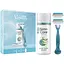 Подарочный набор для женщин Gillette Venus: бритва Smooth + сменные картриджи, 2 шт. + гель для бритья Satin Care 75 мл - миниатюра 1