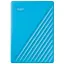 Внешний жесткий диск WD My Passport 4 TB (WDBPKJ0040BBL-WESN) синий - миниатюра 1