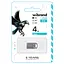 Flash Wibrand USB 2.0 Hawk 4Gb Silver - мініатюра 2
