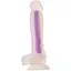Неоновий фалоімітатор DreamToys Radiant 19 см синій - мініатюра 1