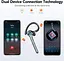 Bluetooth-гарнитура Hoxe V5.3, беспроводная гарнитура громкоговорящей связи 100H Talk с двойным шумоподавлением ENC, отключение - миниатюра 5