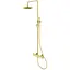 Душова система Kohlman Axel Gold з термостотом QW273AGD, Золотий - мініатюра 1