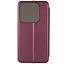 Шкіряний чохол-книжка Classy для Motorola Edge 50 Pro Бордовий - мініатюра 3