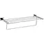 Полка для полотенец Bemeta Plaza 118104122, Хром - миниатюра 1
