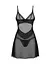 Сексуальний комплект білизни Obsessive Stelisa 2XL/3XL (чорний) - мініатюра 5