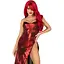 Сукня Leg Avenue Shimmer bodysuit with skirt L - мініатюра 1