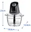 Подрібнювач 27131-56 Matte Charcoal Mini Chopper Russell Hobbs teh0026712 - мініатюра 4