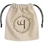 Мішечок для кубиків Q-Workshop Elvish Beige & black Dice Bag (BELV101) - мініатюра 1