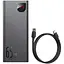 Портативний ЗП Baseus Adaman Metal Digital Display QC 65W 20000 mAh (PPIMDA-D) Black - мініатюра 5