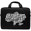 Сумка для ноутбука Vinga 14" NB1402 Black, White Print (NB1402UWBK) - миниатюра 2