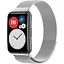 Ремешок DK для Huawei Fit / Fit SE Metal Milanese Loop Magnetic (silver) - миниатюра 1