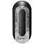 Вібромастурбатор Tenga Flip Zero Electronic Vibration Black, змінна інтенсивність, розкладний - мініатюра 1