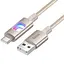 Дата кабель Hoco U144 New USB to Type-C 3 А (1,2 м) Золотой - миниатюра 3