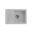 Кухонна мийка гранітна Kroner KRP Komposit GRA-6243 CV031061, Сірий - мініатюра 1